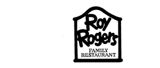 ROY ROGERS FAMILY RESTAURANT logo