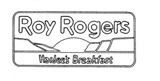 ROY ROGERS HARDEE'S BREAKFAST logo