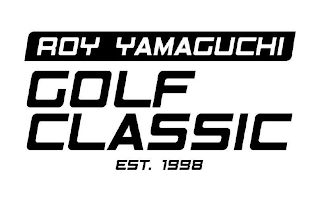 ROY YAMAGUCHI GOLF CLASSIC EST. 1998 logo