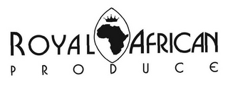 ROYAL AFRICAN PRODUCE logo