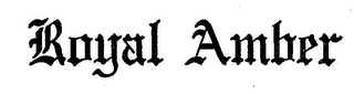 ROYAL AMBER logo