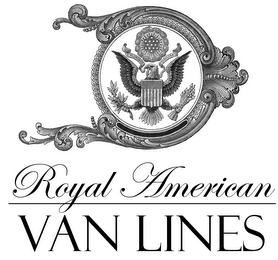ROYAL AMERICAN VAN LINES logo