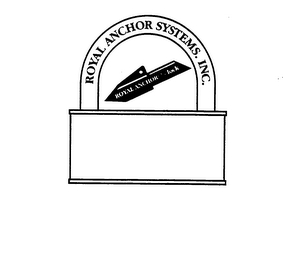 ROYAL ANCHOR SYSTEMS, INC. ROYAL ANCHOR LOCK logo