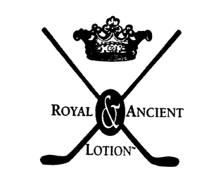 ROYAL & ANCIENT LOTION logo
