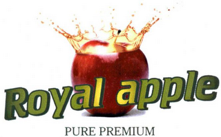 ROYAL APPLE PURE PREMIUM logo