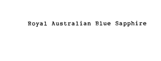ROYAL AUSTRALIAN BLUE SAPPHIRE logo