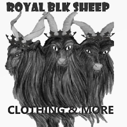 ROYAL BLK SHEEP CLOTHING & MORE logo