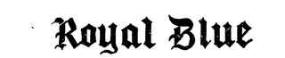 ROYAL BLUE logo