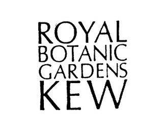 ROYAL BOTANIC GARDENS KEW logo