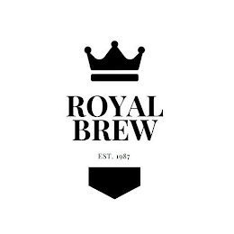 ROYAL BREW EST. 1987 logo