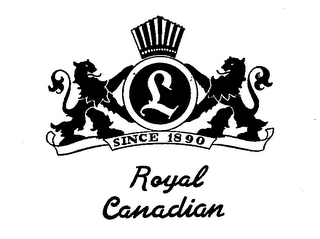 ROYAL CANADIAN SINCE 1890. logo