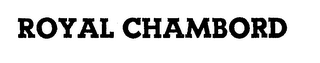 ROYAL CHAMBORD logo