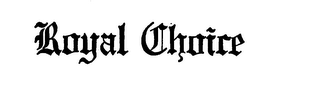 ROYAL CHOICE logo