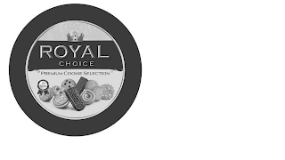 ROYAL CHOICE PREMIUM COOKIE SELECTION 10 COOKIE VARIETIES ROMA DIGES logo
