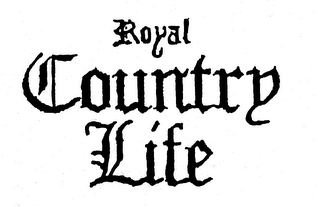 ROYAL COUNTRY LIFE logo