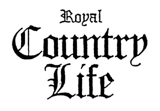 ROYAL COUNTRY LIFE logo