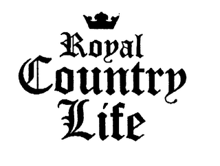 ROYAL COUNTRY LIFE logo