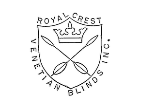 ROYAL CREST VENETIAN BLINDS INC. logo