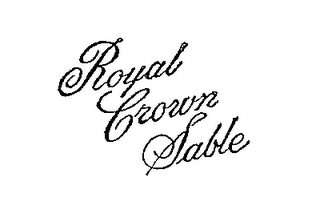 ROYAL CROWN SABLE logo