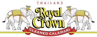 ROYAL CROWN - THAILAND - CLEANED CALAMARI logo