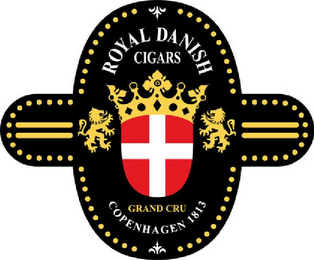 ROYAL DANISH CIGARS GRAND CRU COPENHAGEN 1813 logo
