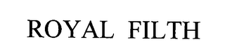 ROYAL FILTH logo