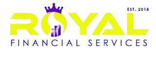 ROYAL FINANCIAL SERVICES EST. 2018 logo