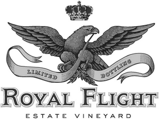 ROYAL FLIGHT ESTATE VINEYARD LIMITED BOTTLING logo