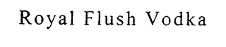 ROYAL FLUSH VODKA logo