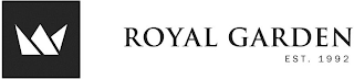 ROYAL GARDEN EST. 1992 logo
