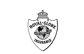 ROYAL-GLOBE INSURANCE KNOWN ROUND THE WORLD logo
