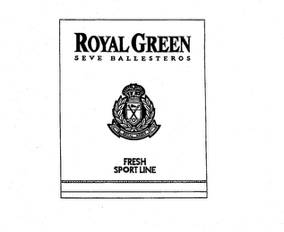 ROYAL GREEN SEVE BALLESTEROS FRESH SPORT LINE logo