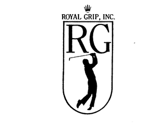 ROYAL GRIP, INC. RG logo