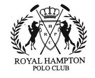 ROYAL HAMPTON POLO CLUB R H P C logo