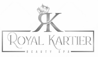 ROYAL KARTIER BEAUTY SPA RK logo