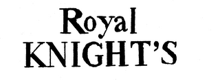ROYAL KNIGHT'S logo