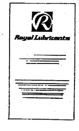 ROYAL LUBRICANTS R logo