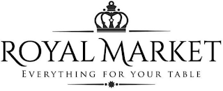 ROYAL MARKET EVERYTHING FOR YOUR TABLE logo