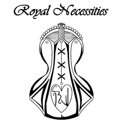ROYAL NECESSITIES R N logo