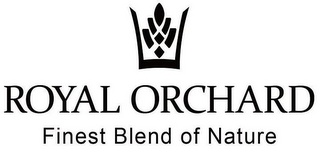 ROYAL ORCHARD FINEST BLEND OF NATURE logo