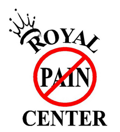 ROYAL PAIN CENTER logo