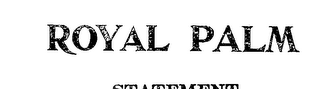 ROYAL PALM logo