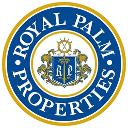 ROYAL PALM PROPERTIES R P logo