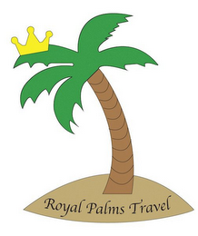 ROYAL PALMS TRAVEL logo