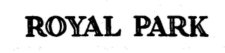 ROYAL PARK logo