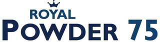 ROYAL POWDER 75 logo