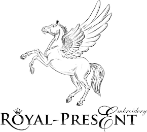 ROYAL-PRESENT EMBROIDERY logo