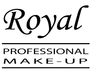 ROYAL PROFESSIONAL MAKE-UP logo