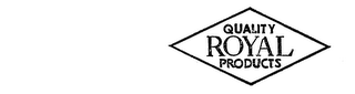 ROYAL QUALITY PRODUCTS logo