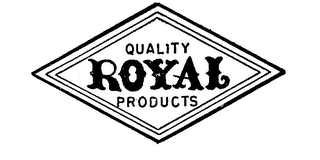 ROYAL QUALITY PRODUCTS logo